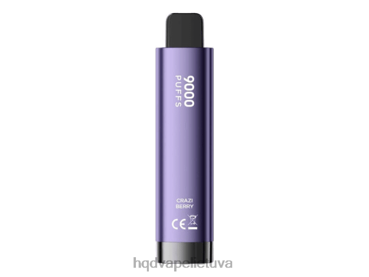 HQD CUVIE 9000 PUFFS vienkartiniai beprotiška uoga 6P88B274 HQD Price