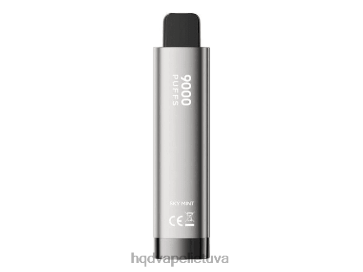 HQD CUVIE 9000 PUFFS vienkartiniai dangaus mėtų 6P88B287 HQD Sale