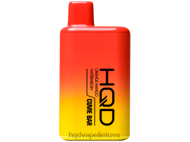 HQD CUVIE BAR vienkartiniai apelsininis mango arbūzas 6P88B227 HQD Sale