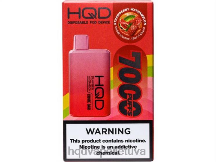 HQD CUVIE BAR vienkartiniai braškinis arbūzas 6P88B260 HQD Vapes Online