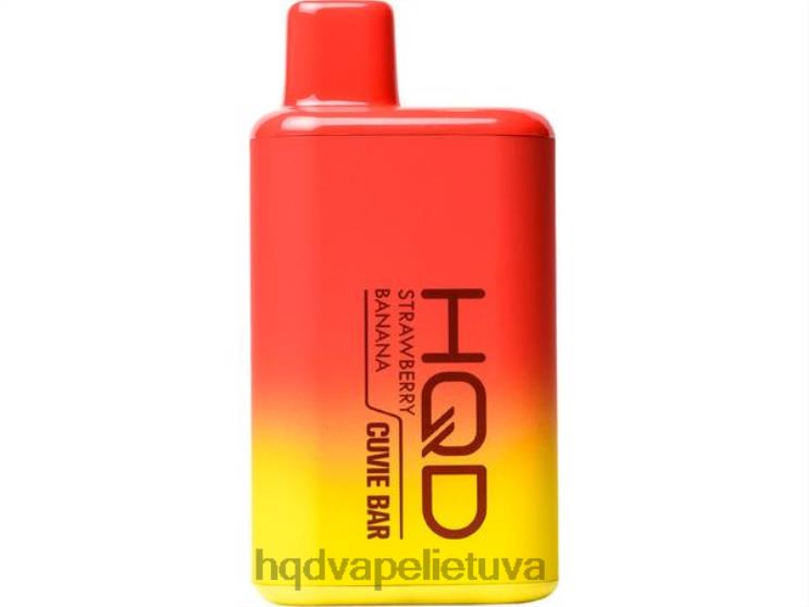 HQD CUVIE BAR vienkartiniai braškinis bananas 6P88B253 HQD Vilnius