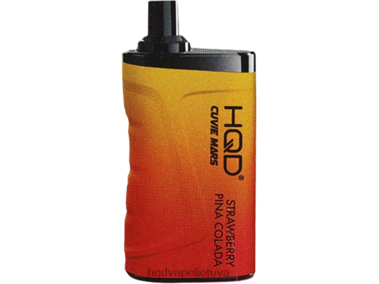 HQD CUVIE MARS vienkartiniai braškių pina colada 6P88B258 HQD Vape Disposable