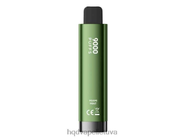 HQD CUVIE PLUS 2.0 vienkartiniai Majamio mėtų 6P88B286 HQD Nicotine Vape