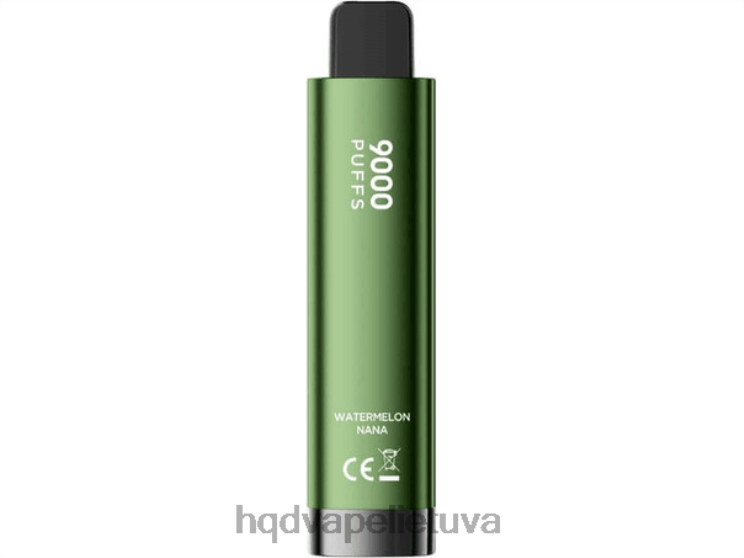 HQD CUVIE PLUS 2.0 vienkartiniai arbūzas nana 6P88B268 HQD Vape Disposable
