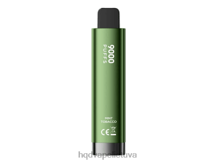 HQD CUVIE PLUS 2.0 vienkartiniai mėtinis tabakas 6P88B221 HQD Vape Lietuva