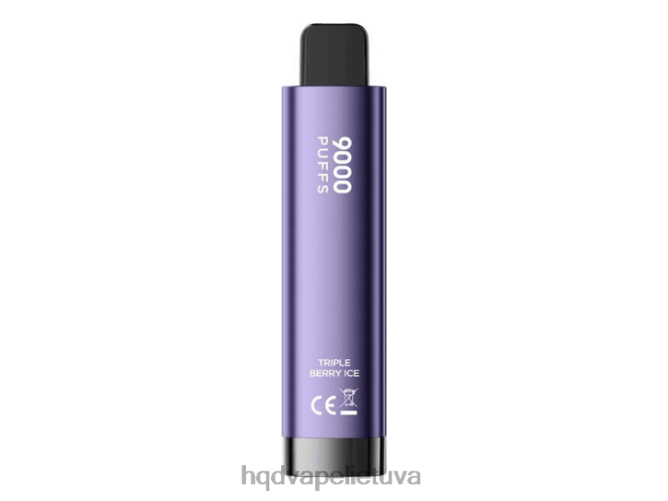 HQD CUVIE PLUS 2.0 vienkartiniai trigubo uogų ledo 6P88B266 HQD Nicotine Vape