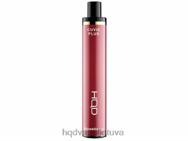 HQD CUVIE PLUS vienkartiniai garai braškių 6P88B252 HQD Lithuania