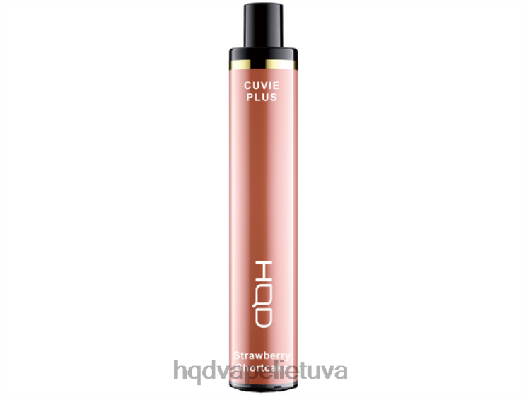 HQD CUVIE PLUS vienkartiniai garai braškių pyragas 6P88B259 HQD Vape Flavors