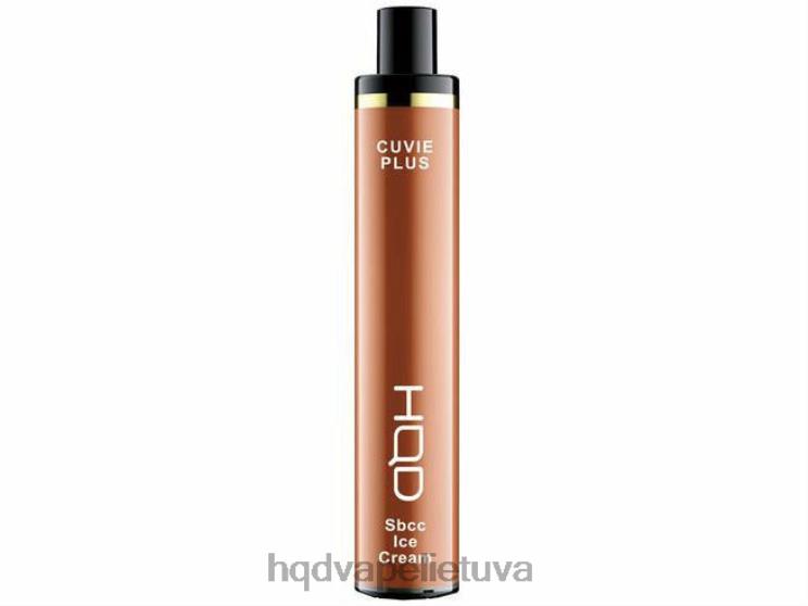 HQD CUVIE PLUS vienkartiniai garai sbcc ledai 6P88B248 HQD Vape Disposable
