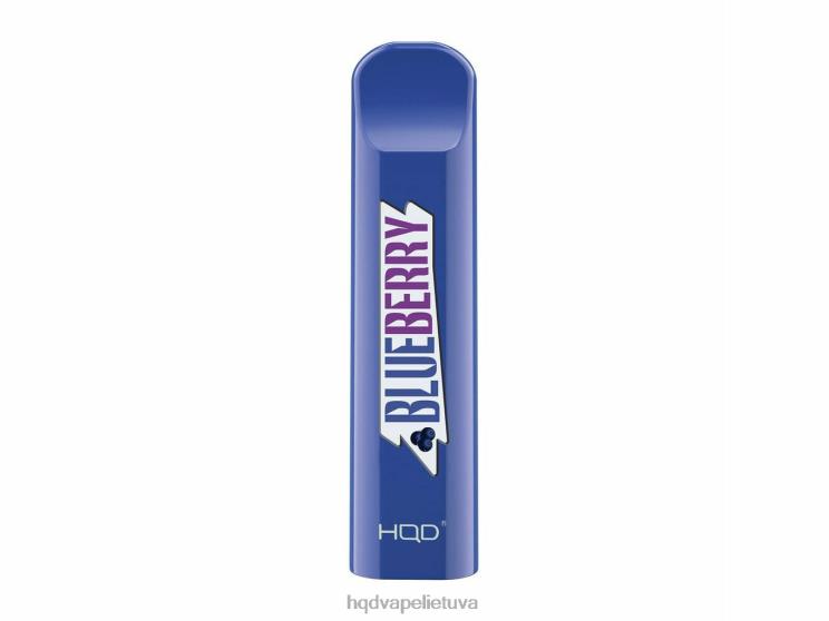 HQD CUVIE vienkartiniai mėlynių 6P88B276 HQD Nicotine Vape