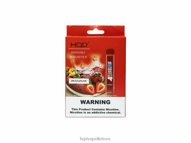 HQD CUVIE vienkartiniai mišrūs vaisiai 6P88B279 HQD Vape Flavors