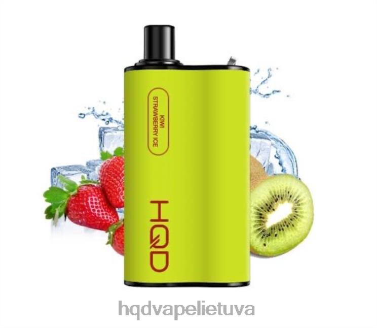 HQD BOX 4000 išpūtimų kivių braškių ledukai 6P88B72 HQD Lithuania