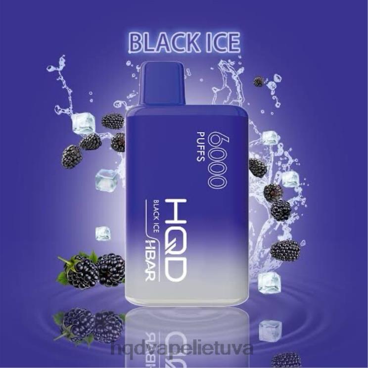 HQD HBAR 6000 išpūtimų juodas ledas 6P88B44 HQD Price