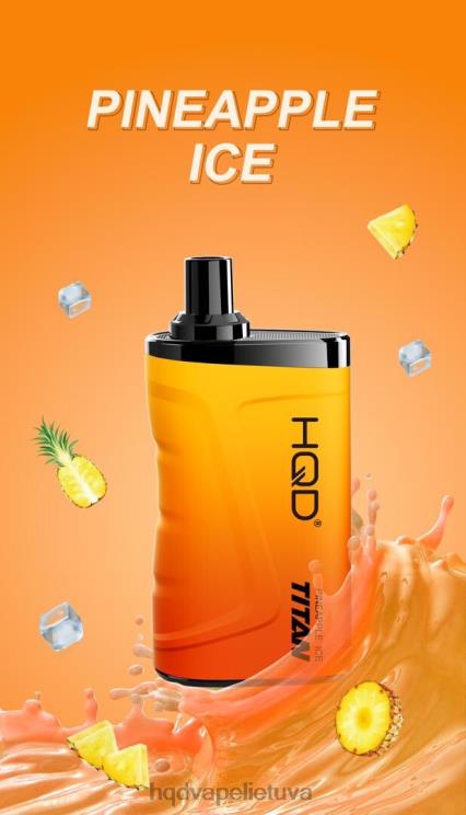 HQD TITAN 7000 įkvėpimų ananasų ledas 6P88B3 HQD Vilnius