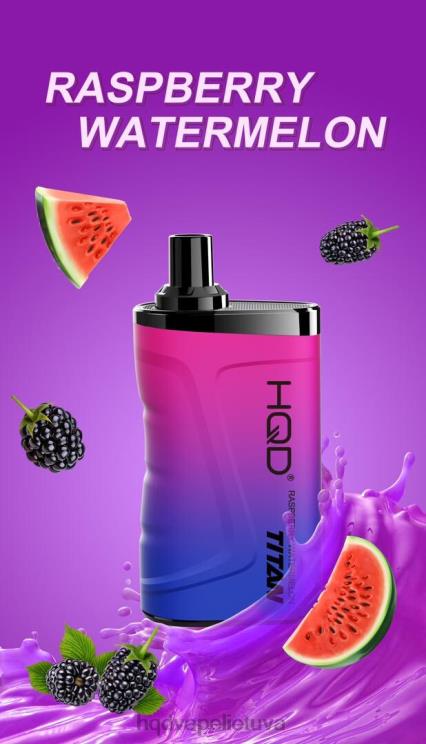 HQD TITAN 7000 įkvėpimų avietinis arbūzas 6P88B19 HQD Vape Flavors