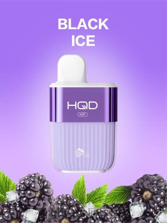 HQD HOT 5000 išpūtimų juodas ledas 6P88B62 HQD Lithuania