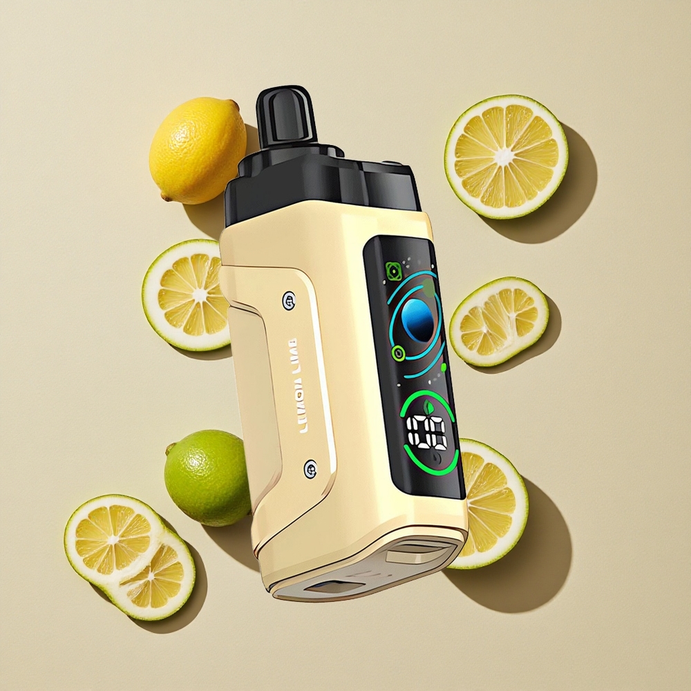 Razz Bar 45000 Puffs Vienkartinis Vape Citrina Žalia ir Lithuania wholesale