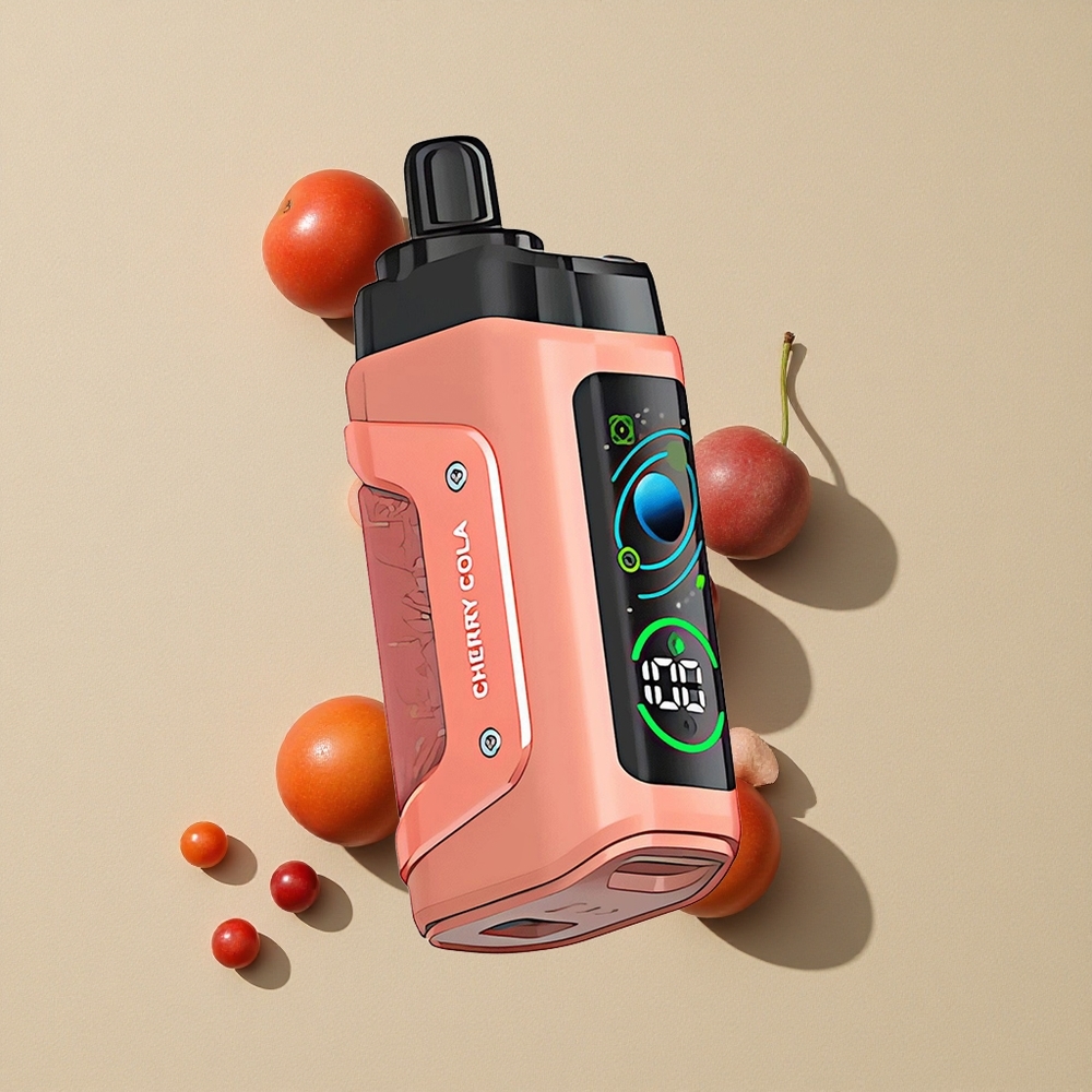 Razz Bar 45000 Puffs Vienkartinis Vape Vyšnia Kola Kintamas Oru Srautas Lithuania wholesale