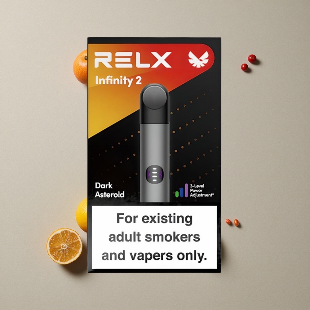 RELX Infinity 2 600-650 Puffs Pilka Lithuania wholesale