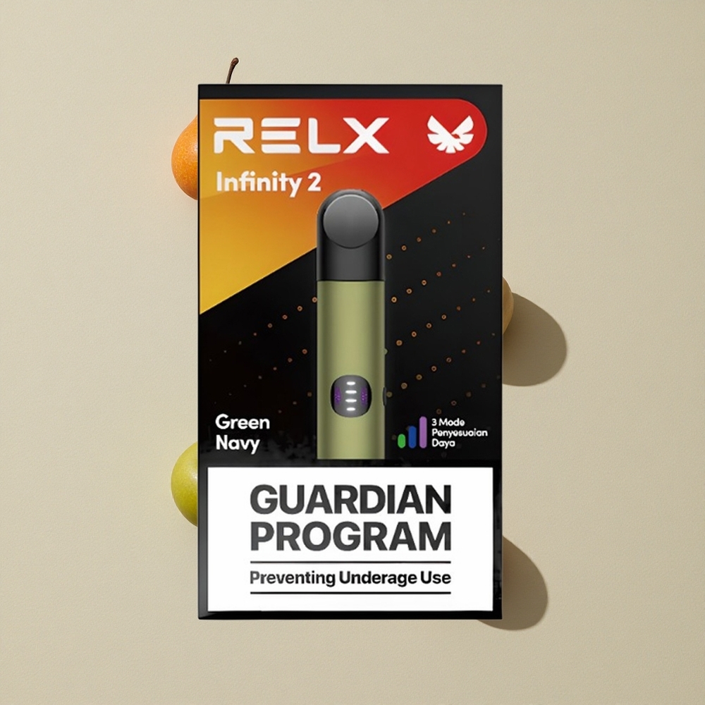 RELX Infinity 2 600-650 Puffs Žaliai Mėlyna Lietuva wholesale