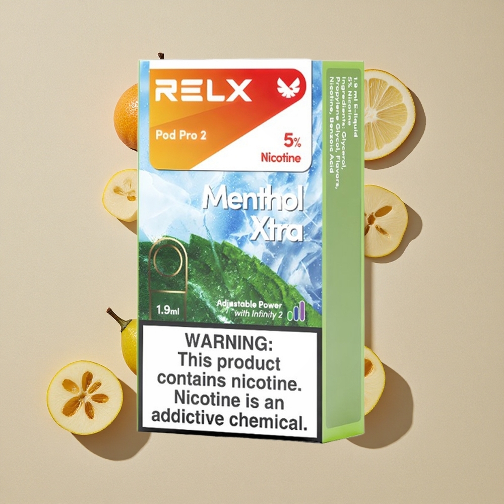 RELX Pod Pro 2 600 Puffs Mėtų Xtra Lithuania wholesale