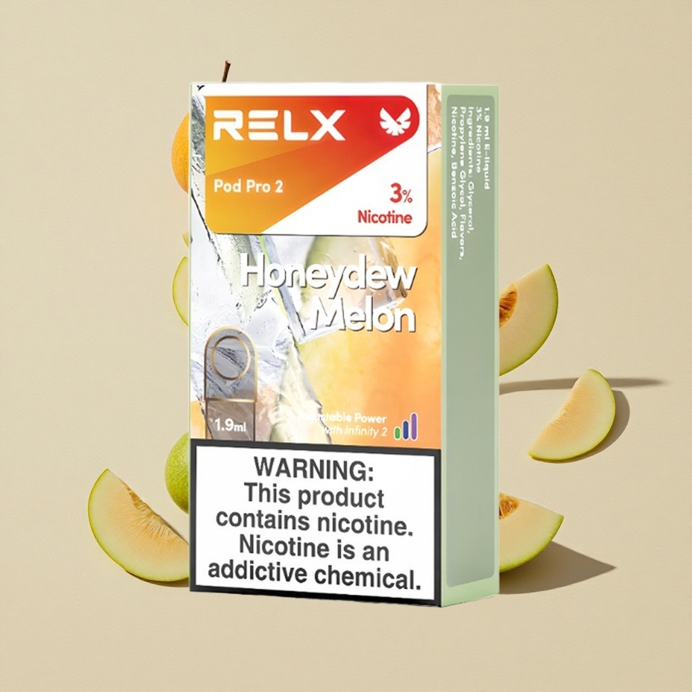 RELX Pod Pro 2 600 Puffs Vaškinio Meliono Lithuania wholesale