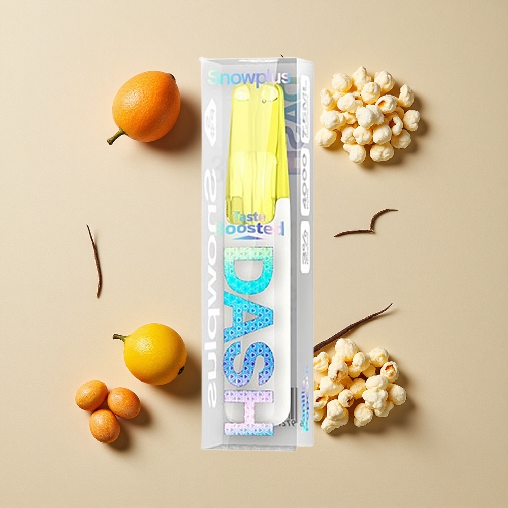Snowplus Dash 4000 Puffs Vanilinės Spragėtų Kukurūzų Lithuania wholesale