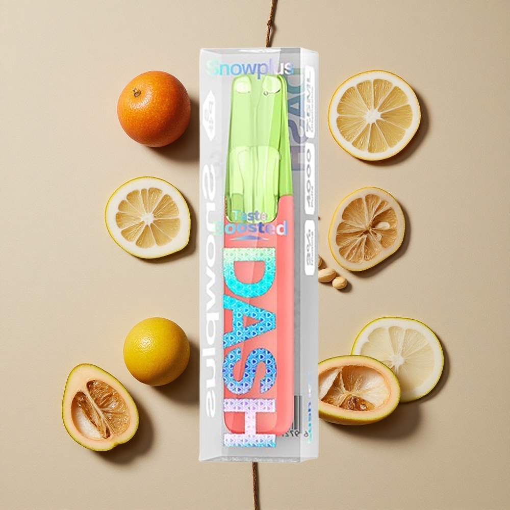 Snowplus Dash 4000 Puffs Vienkartinis Įrenginys Žaliavas Ledas Lithuania wholesale