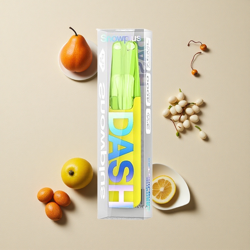 Snowplus Dash 4000 Puffs Žaliojo arbatos LongJing Lithuania wholesale