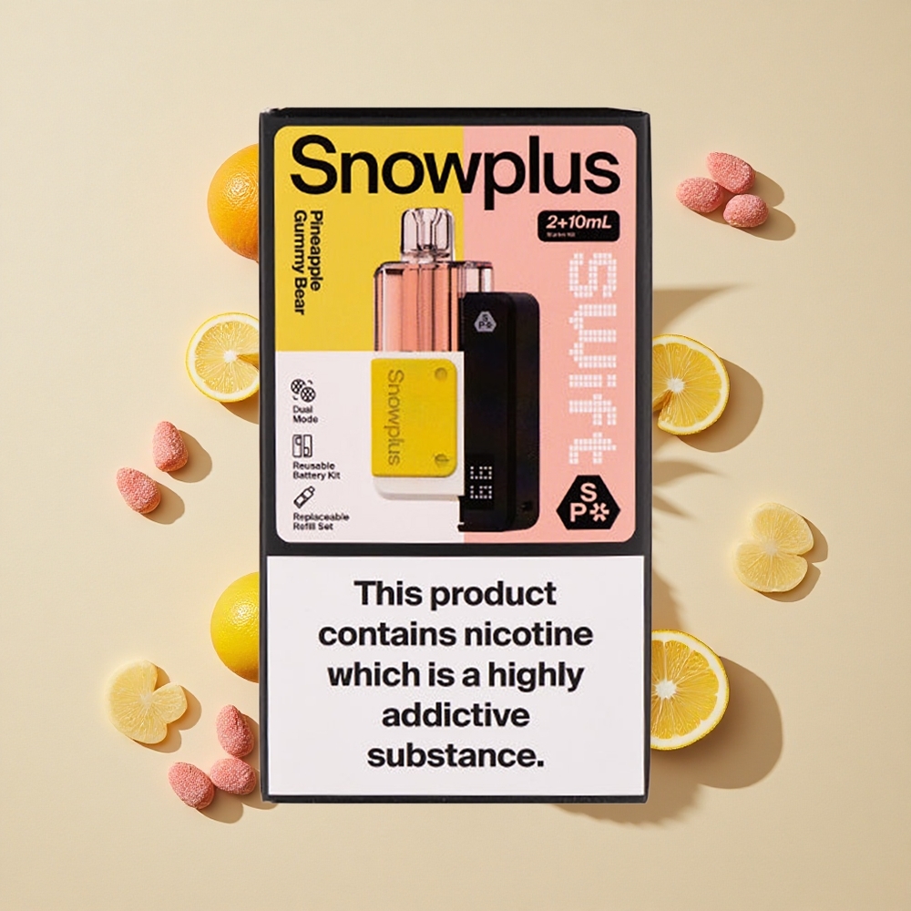Snowplus Swift 5000 Puffs Ananasinė Guminė Meška 1000 mAh Lithuania wholesale