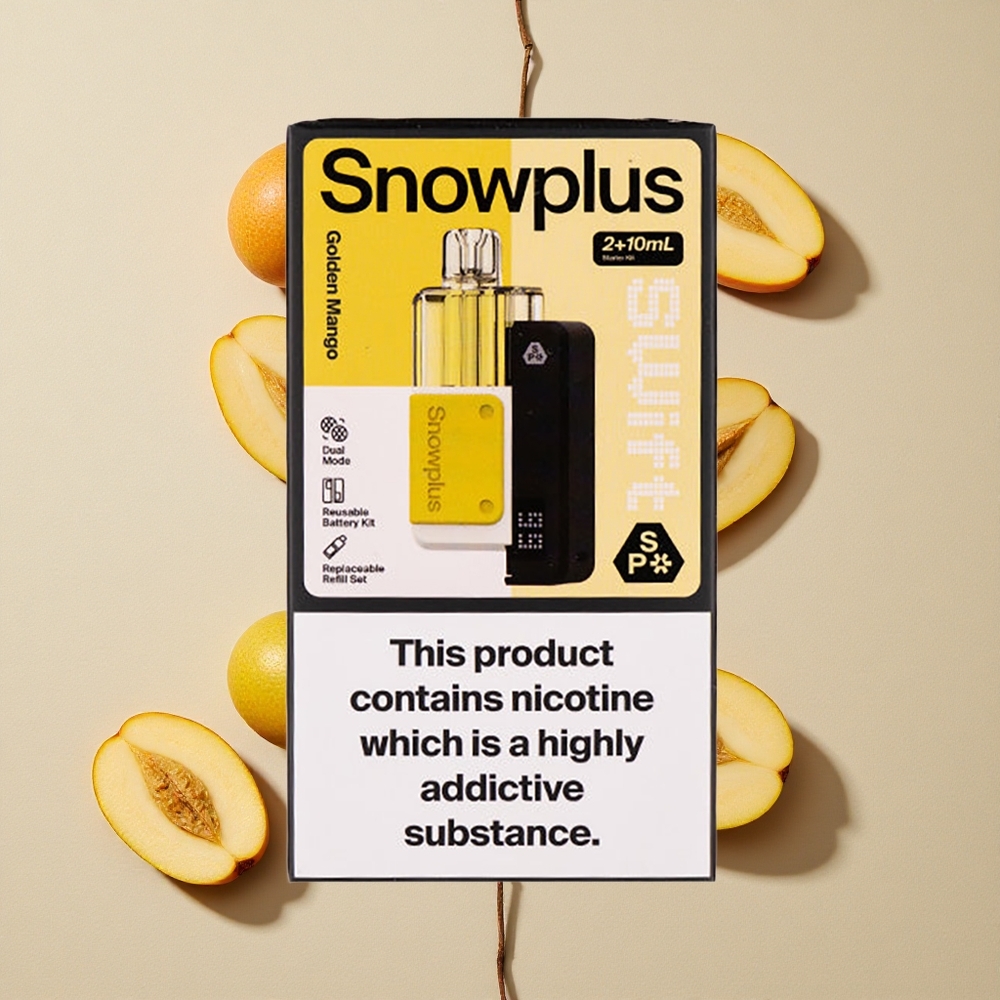 Snowplus Swift 5000 Puffs Auksinė Mango 1000 mAh Lithuania wholesale