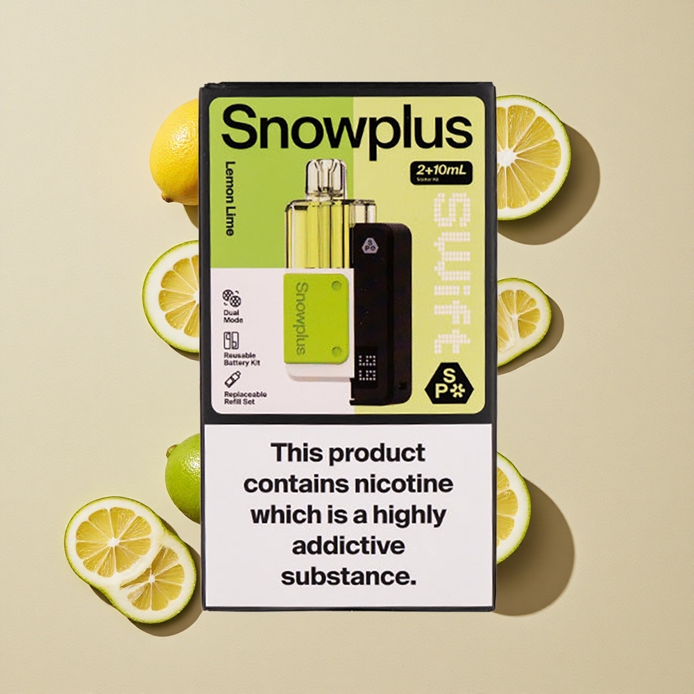 Snowplus Swift 5000 Puffs Citrinų Žaliosios Rūgštynės Prefilled Pod su Dvigubu Tinkleliu Lithuania wholesale