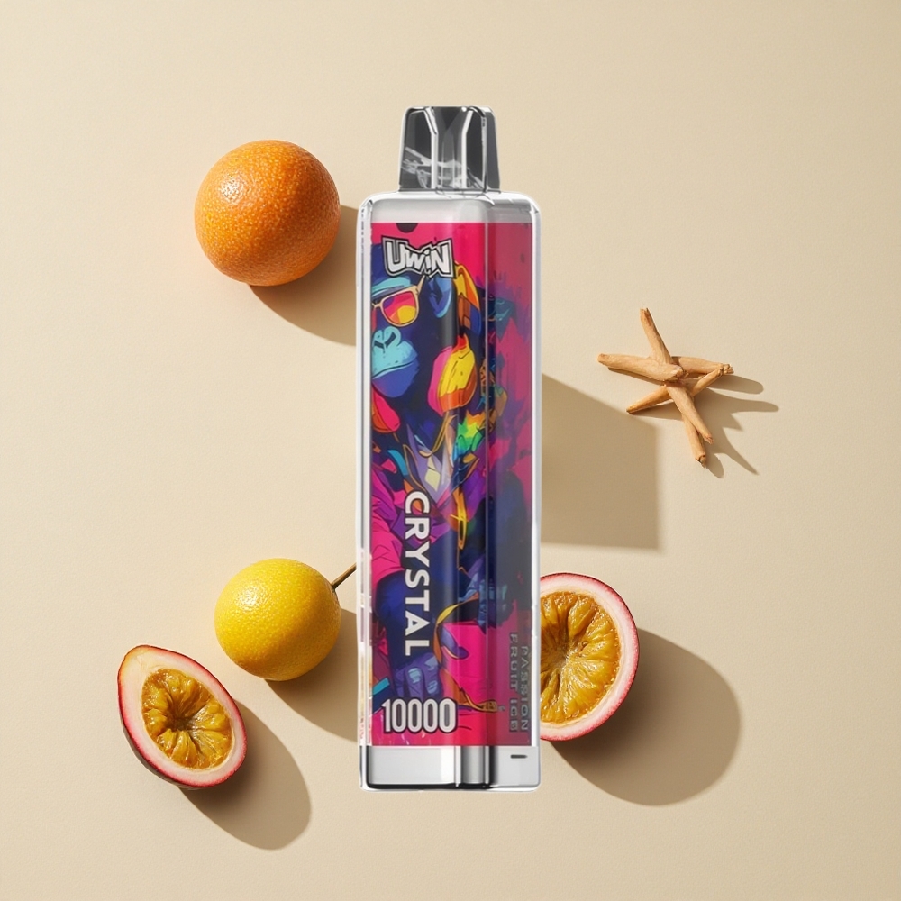 UWIN Crystal 10000 Puffs Pasijėrusio Vaisiaus Ledas Lithuania wholesale