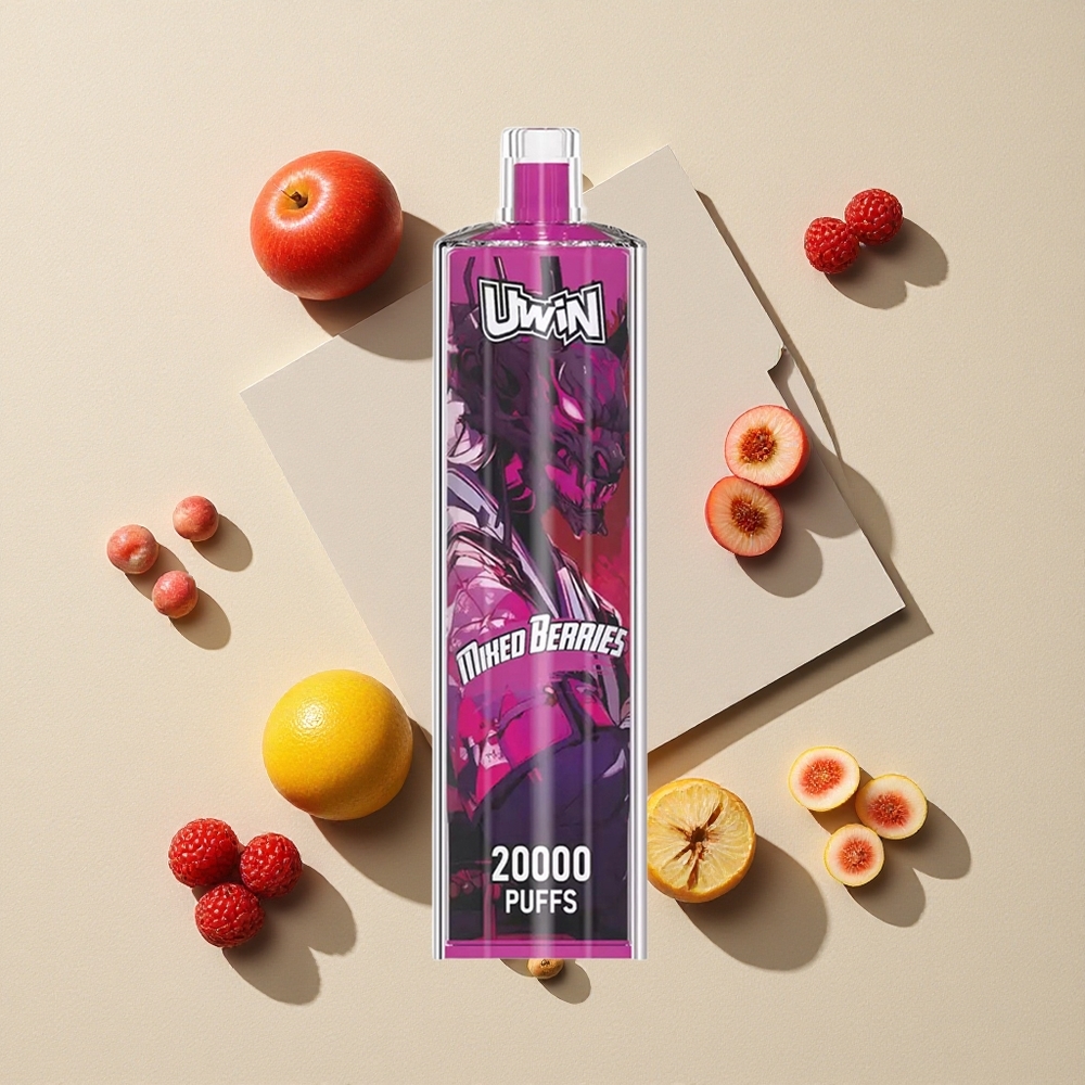 Uwin Shisha Hookah Crystal 20000 Puffs Mėšinių Uogų Lithuania wholesale