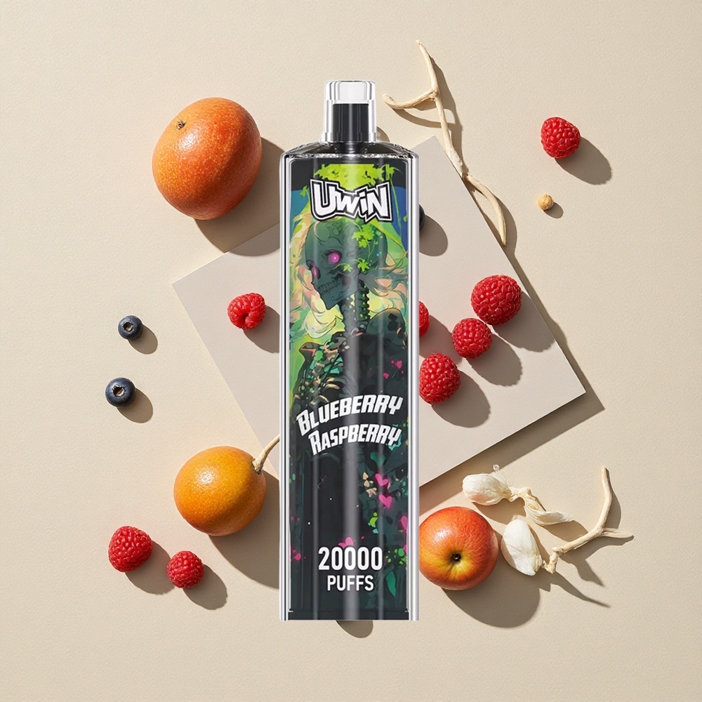 Uwin Shisha Hookah Crystal 20000 Puffs Mėlynųjų Gervuogių Aviečių Kombinacija Lithuania wholesale