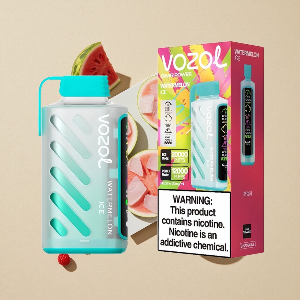 VOZOL Gear Power 20000 Puffs Arbūzas Ledas Lithuania wholesale