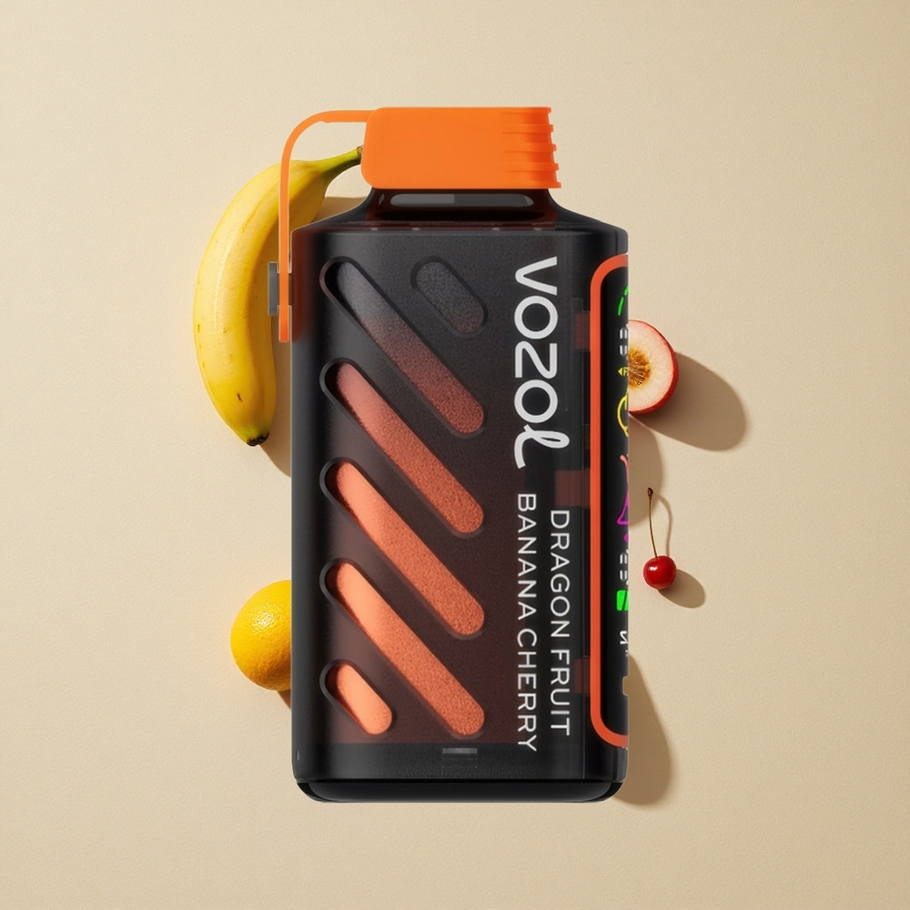 VOZOL Gear Power 20000 Puffs Dvynių Tinklelio Raudonojo Vaisiaus Bananų Vyšnių Lithuania wholesale