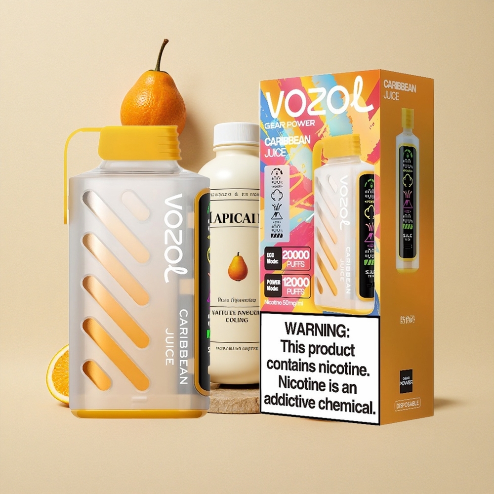 VOZOL Gear Power 20000 Puffs Karibų Sultys Lithuania wholesale