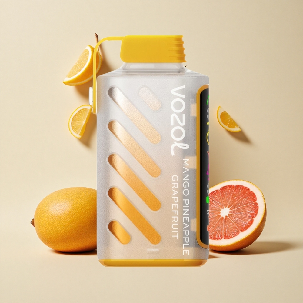 VOZOL Gear Power 20000 Puffs Mango Ananasas Greipfrutas Pilno Ekrano Rodmenys Lithuania wholesale