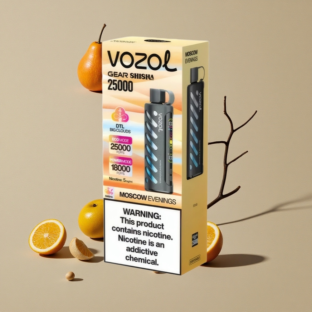 VOZOL Gear Shisha 25000 Puffs 30 Skonių Kombinacija Lithuania wholesale