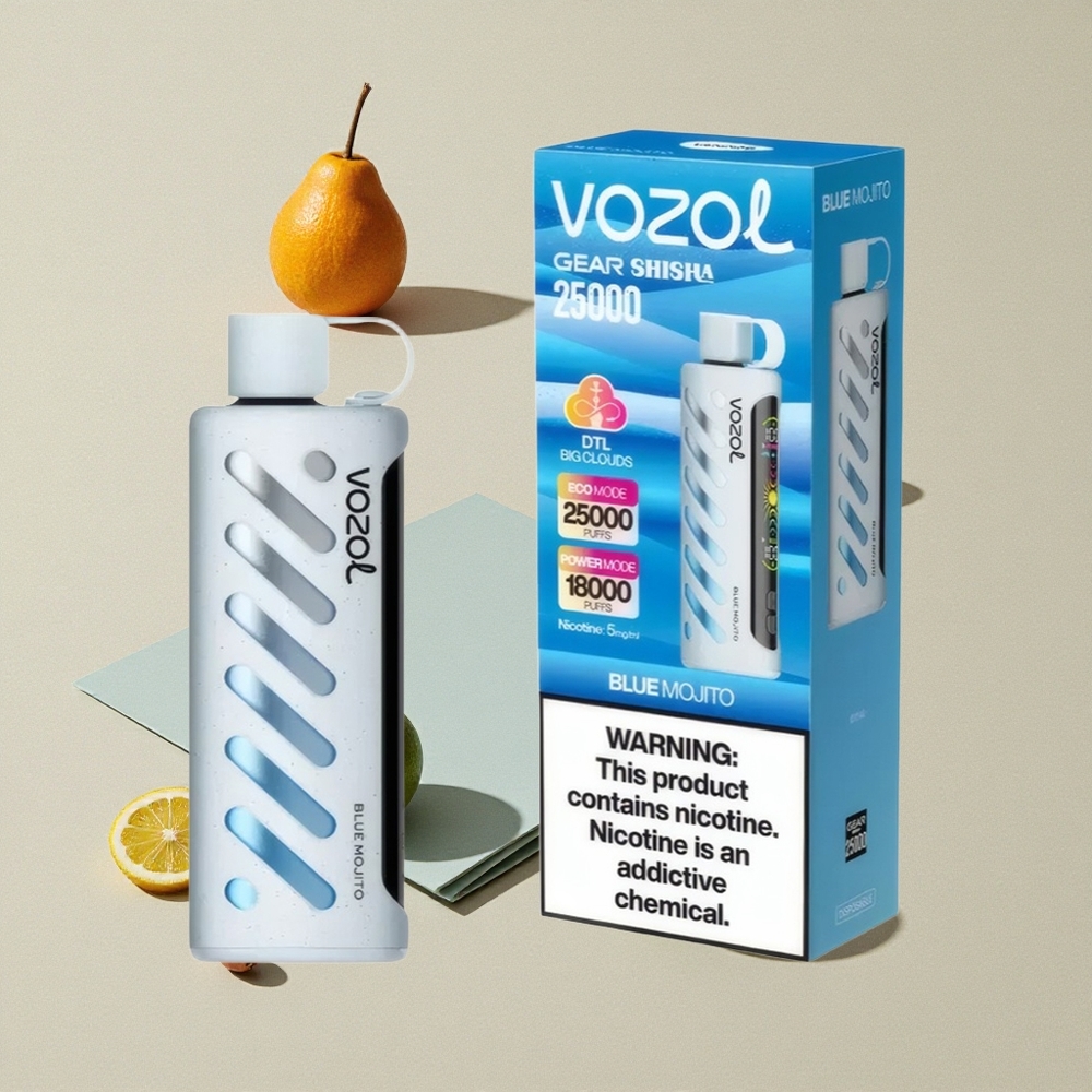 VOZOL Gear Shisha 25000 Puffs Mėlynoji Mojito Lithuania wholesale