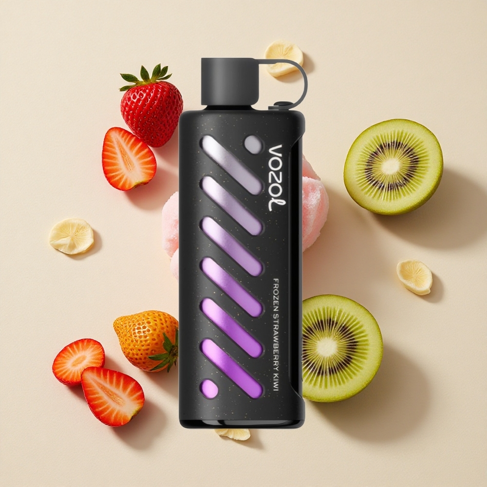 VOZOL Gear Shisha 25000 Puffs Užšalusios Braškės-Kivio su 1000mAh Baterija Lithuania wholesale