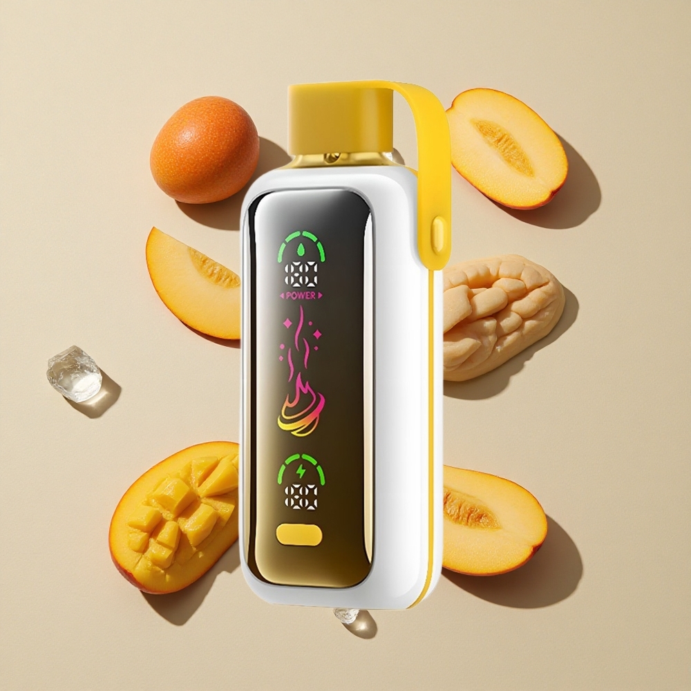 VOZOL Star 20000 Puffs Mango Ledas 2.2" HD Veidrodinis Ekranas Lithuania wholesale
