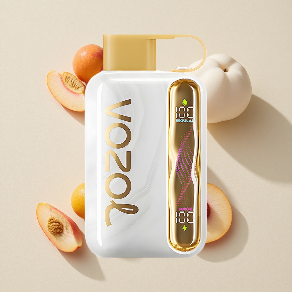 VOZOL STAR 40000 Puffs Vienkartinis Vape Baltasis Persikas Avietė Lithuania wholesale