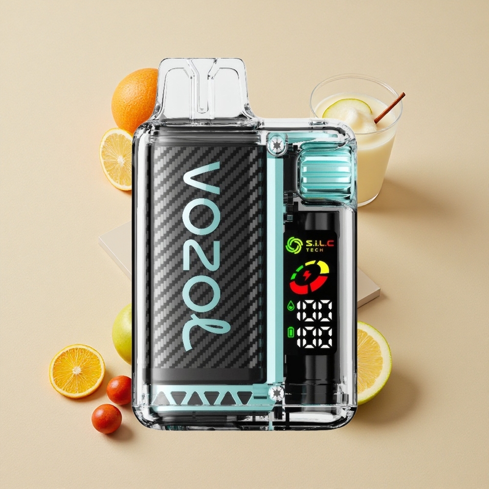 VOZOL Vista 20000 Puffs Dvigubas Tinklelis Sour Apple Ice Lithuania wholesale