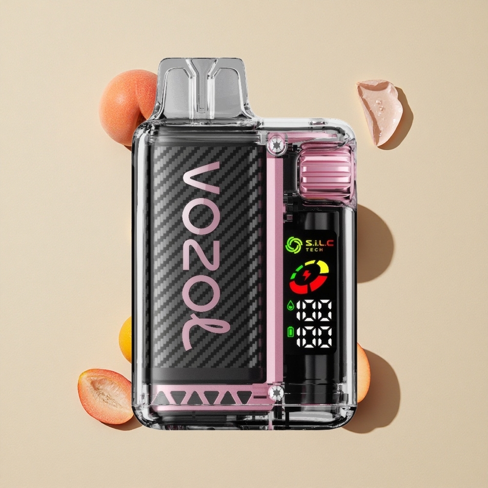 VOZOL Vista 20000 Puffs Persikų Ledas Ekologiška 650mAh Akumuliatorius Lithuania wholesale
